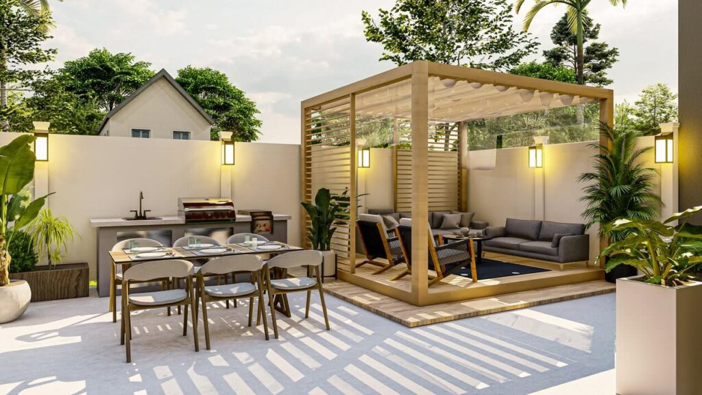 best pergola construction in Dubai