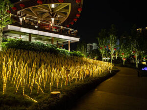 outdoor lighting in Dubai