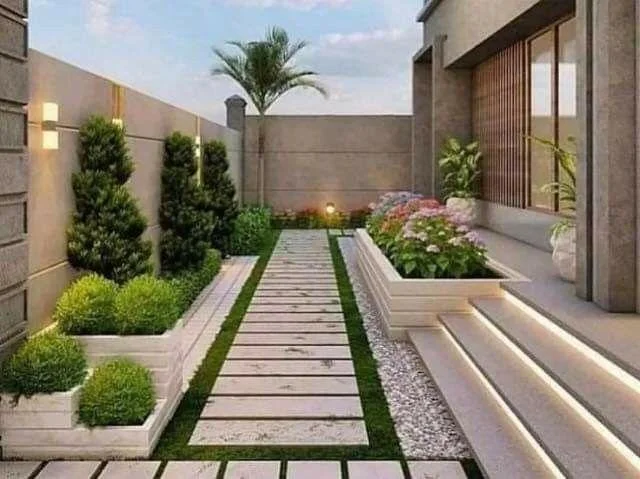Villa garden design Dubai