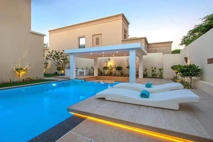 pool landscaping Dubai