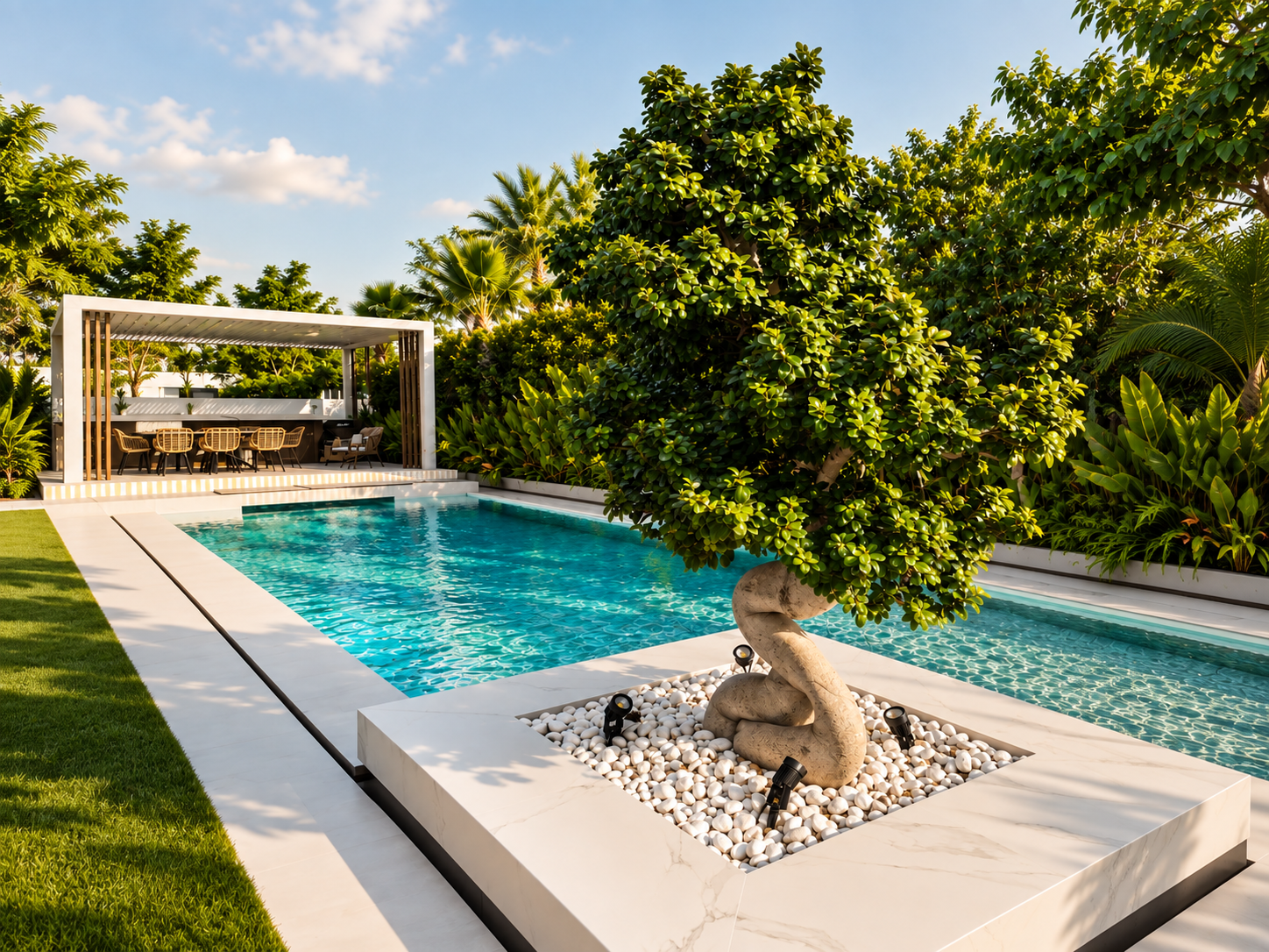 The Sculpted Oasis