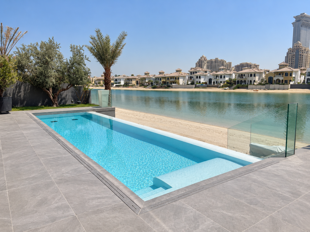 Palm Jumeirah Landscaping & Pool Project
