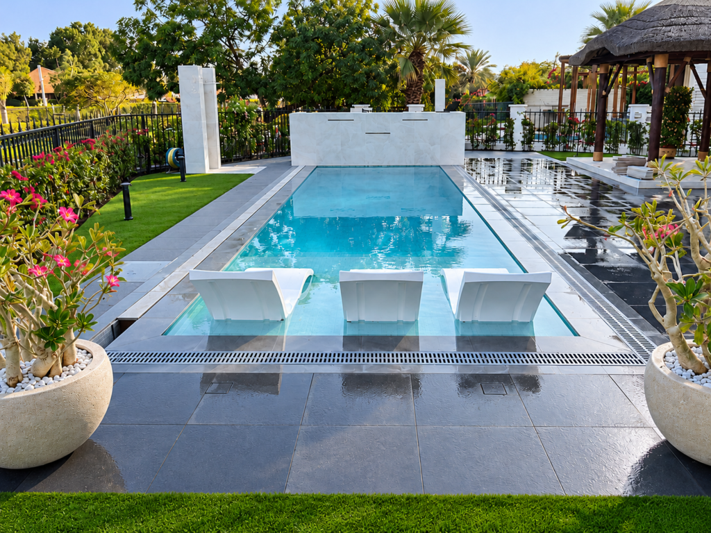 Jumeirah Islands Landscaping & Pool Project