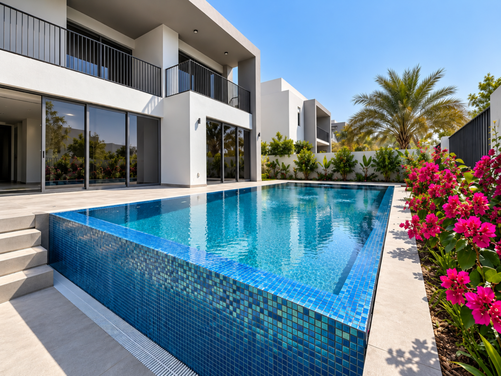 Dubai Hills Sidra 1 Landscaping & Pool Project